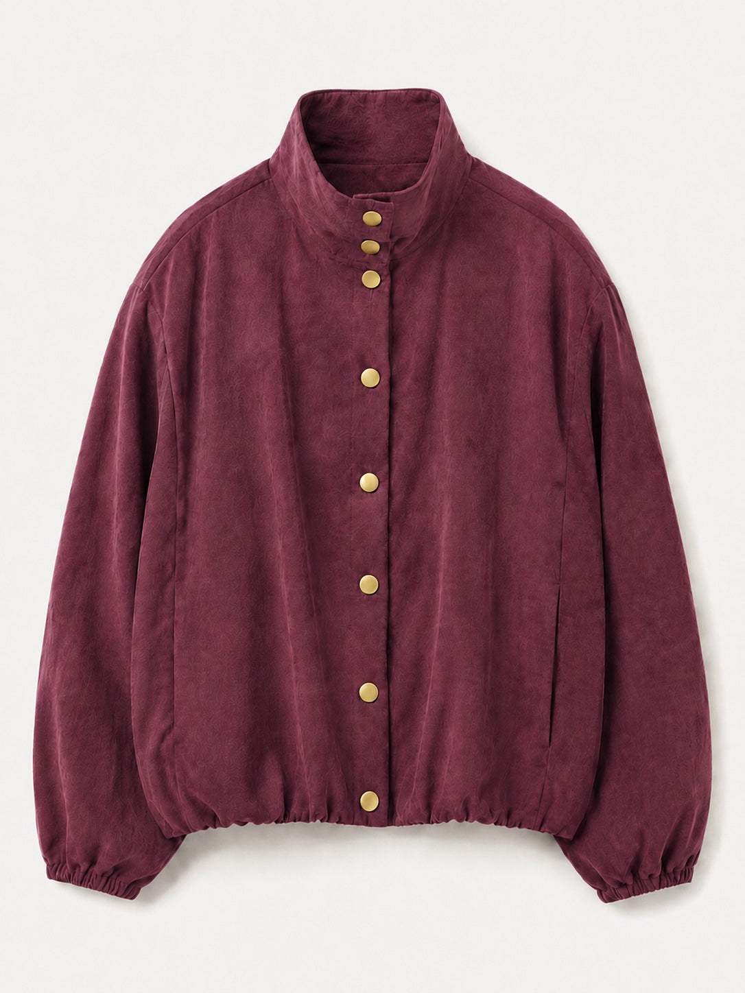 Luna High-Neck Bomber Jacket