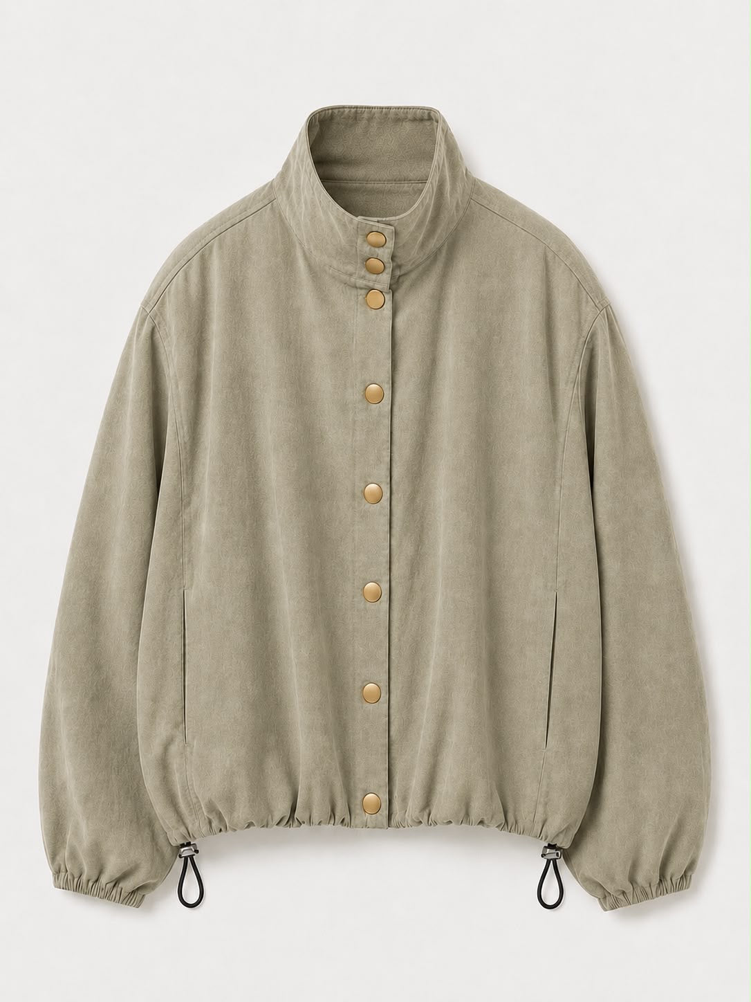 Luna High-Neck Bomber Jacket