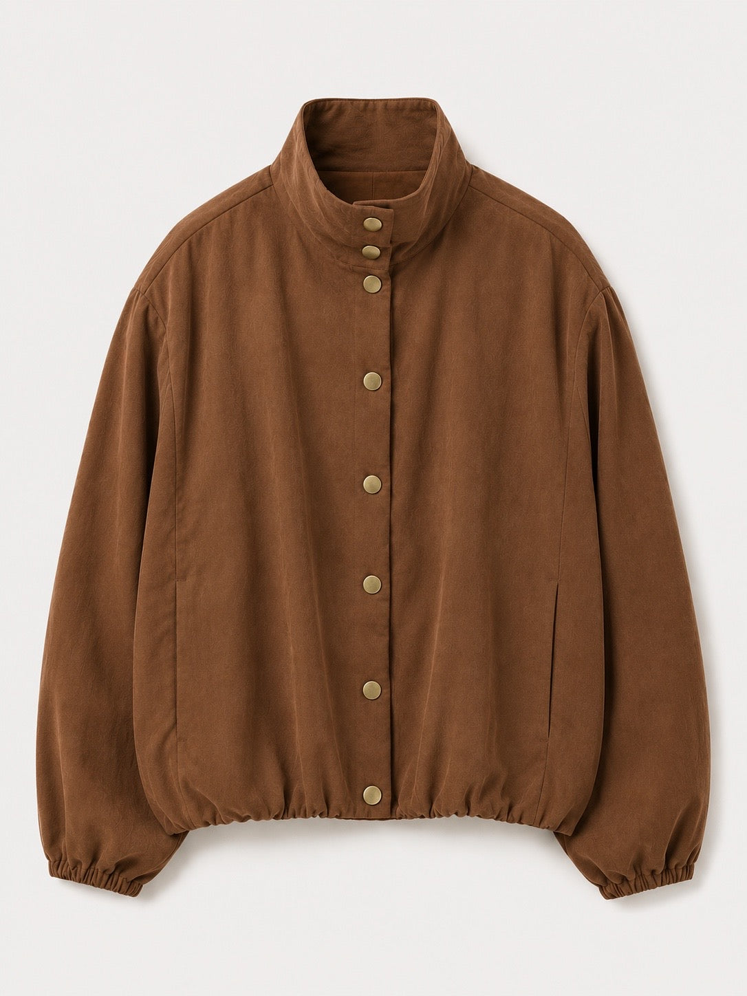 Luna High-Neck Bomber Jacket