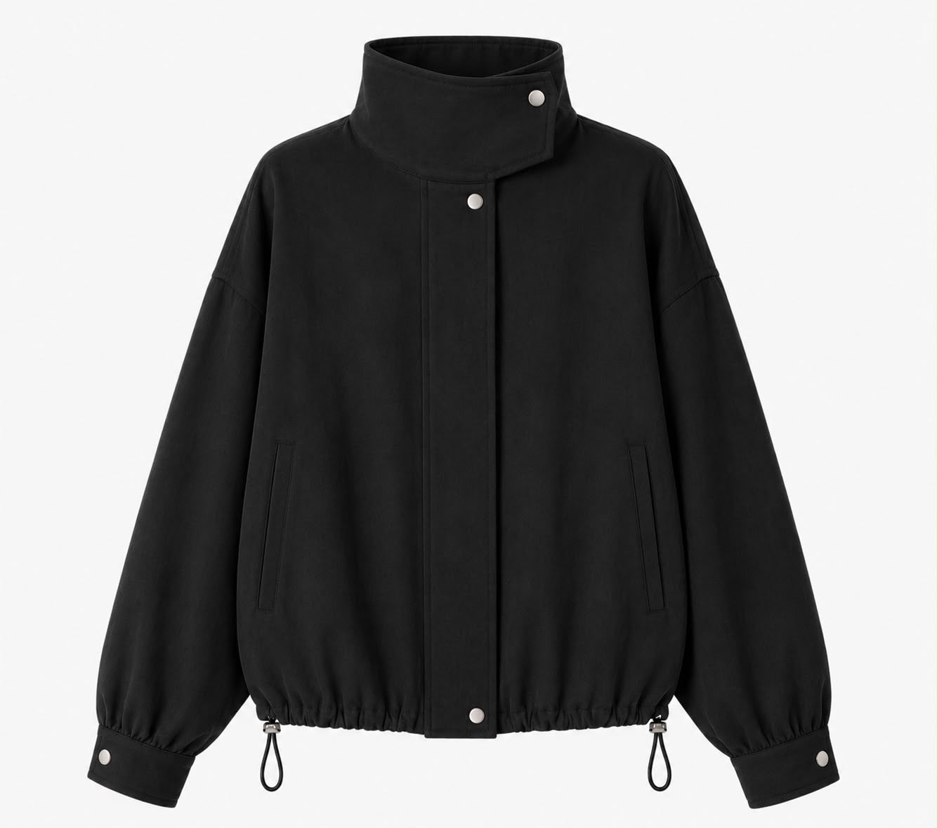 Linen Bomber Jacket