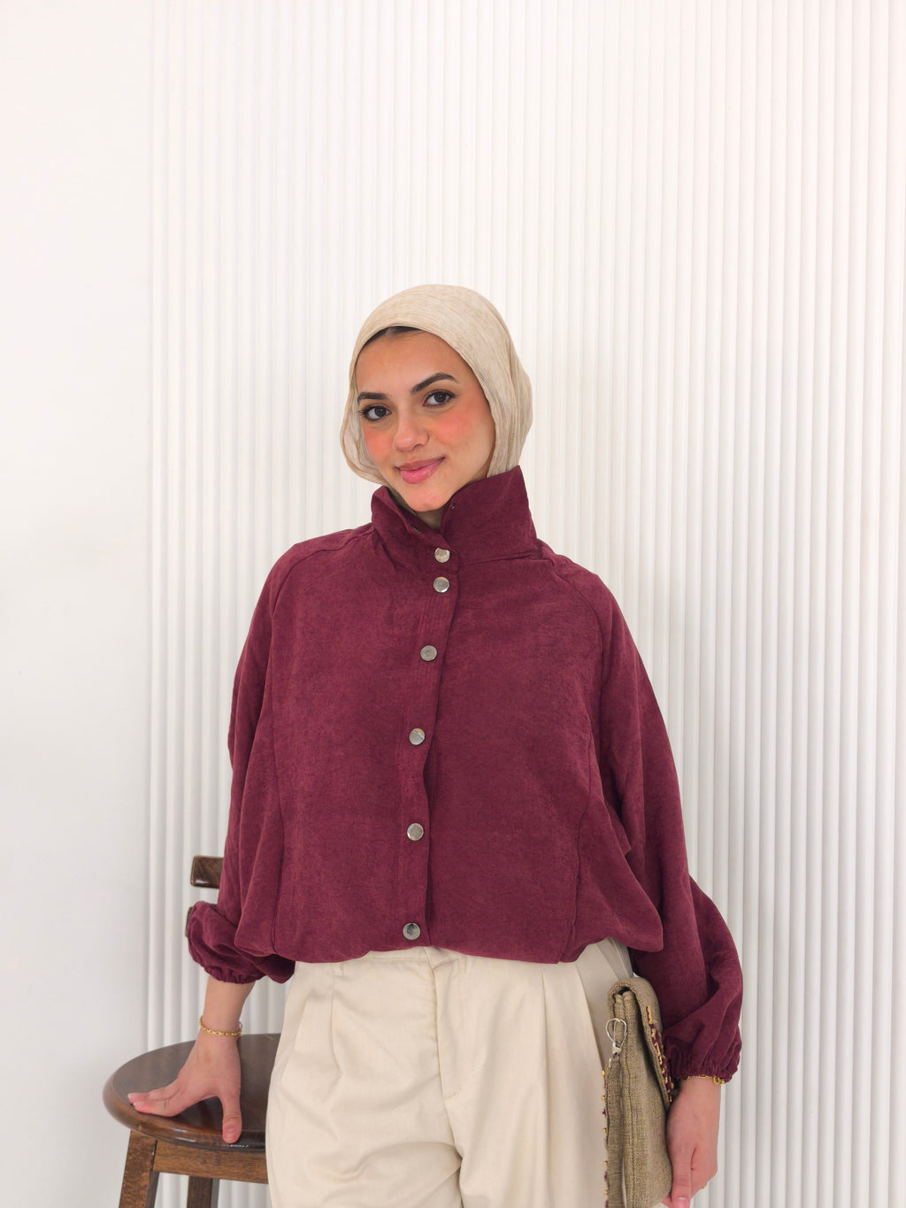 Plum breeze shirt