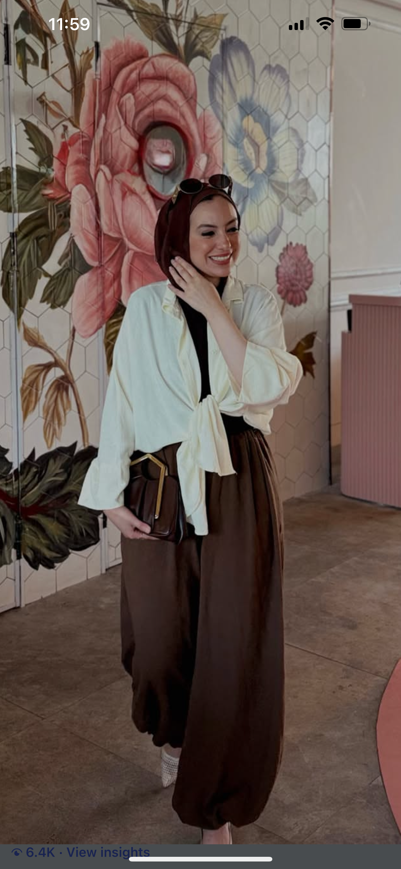Signature Wide/balloon pant