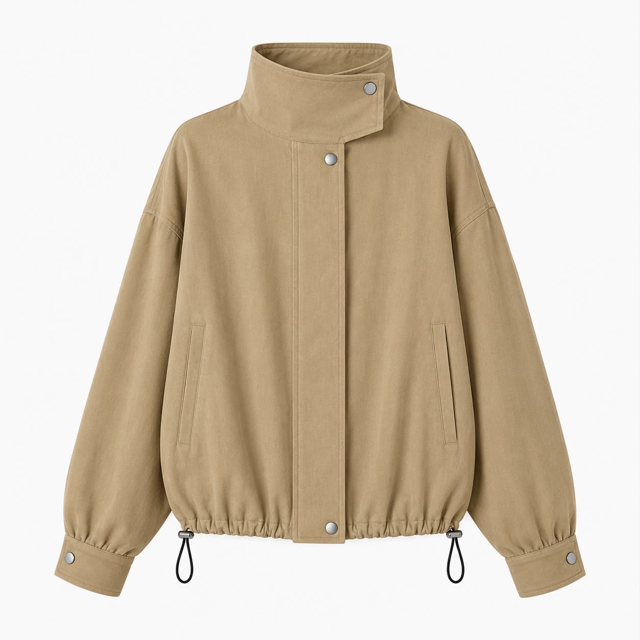 Linen Bomber Jacket